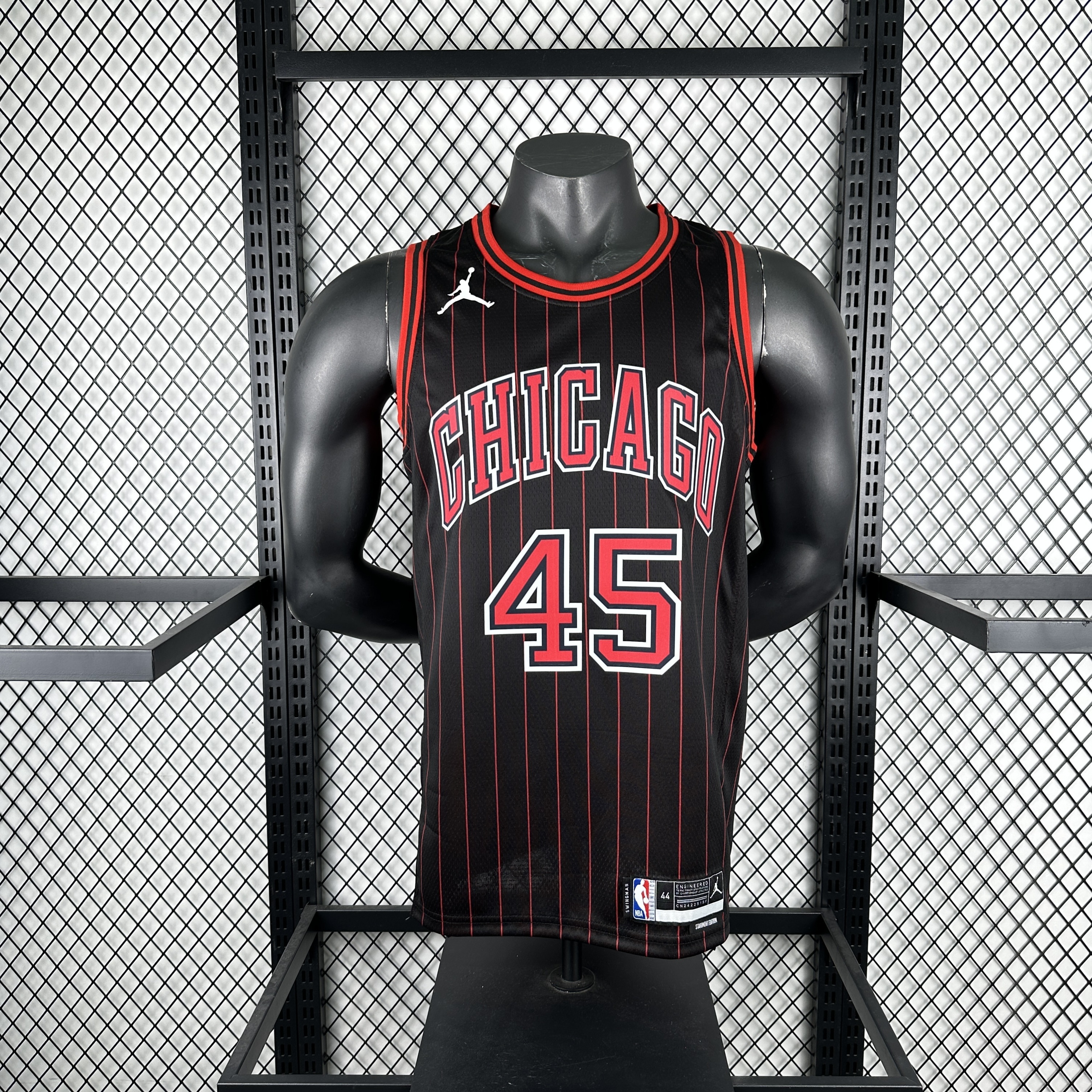 Men Chicago Bulls #45 Jordan black 2025 NBA jersey